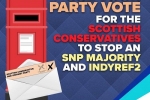 Vote for the Scottish Conservative Party